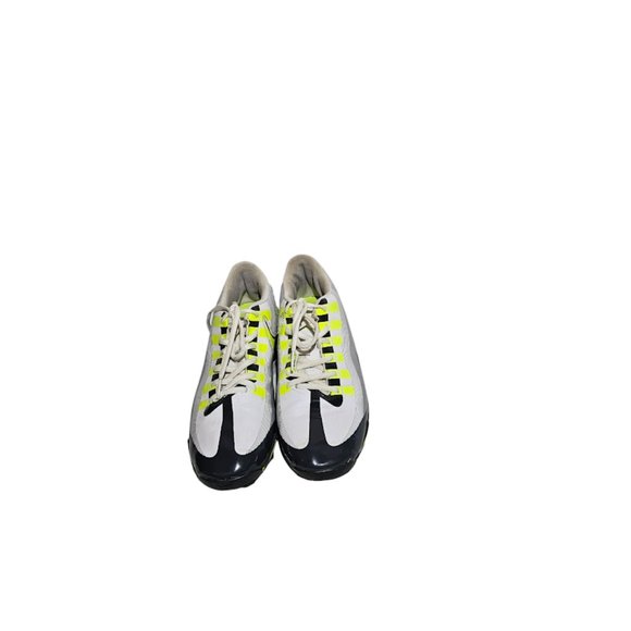 Nike Vapor Edge Shark Football Cleats White Chartreuse Yellow Men\'s 9 Fastflex main image 2